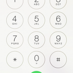 スマホで電話中に「数字のボタン」を押したいんです！キーパッドの表示方法